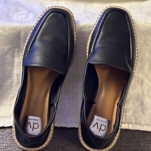 DV Black Loafers NEW in box